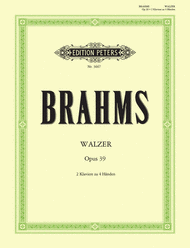Waltzes Sheet Music by Johannes Brahms