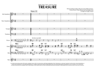 Treasure - Bruno Mars (Pop / Function Band Arrangement) Sheet Music by Bruno Mars