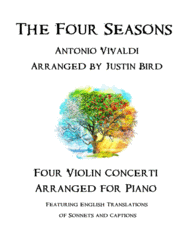 Vivaldi's Four Seasons - Arranged for Solo Piano Sheet Music by Antonio Vivaldi