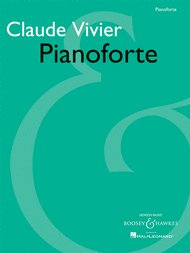 Pianoforte Sheet Music by Claude Vivier