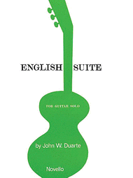 English Suite For Guitar Sheet Music by John W. Duarte