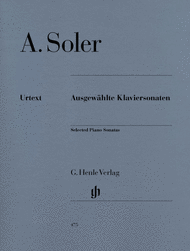 Selected Piano Sonatas Sheet Music by Padre Antonio Soler