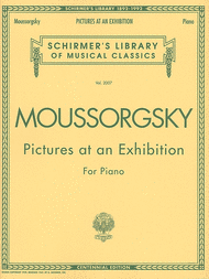 Pictures at an Exhibition (1874) Sheet Music by Modest Petrovich Mussorgsky