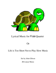 Lyrical Music for Flute Quartet Sheet Music by Mendelssohn