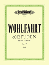 60 Studies Op. 45 Sheet Music by Franz Wohlfahrt