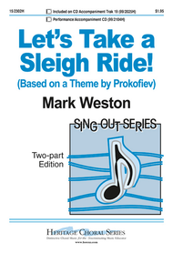 Let's Take a Sleigh Ride! Sheet Music by Mark Weston