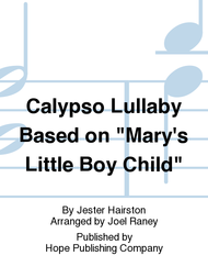 Calypso Lullaby Sheet Music by Jester Hairston