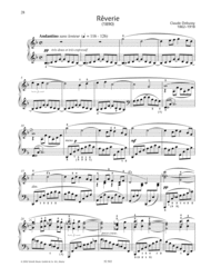 Reverie Sheet Music by Claude Debussy