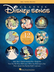 Classic Disney Songs Sheet Music by Various