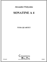 Sonatine a 4 Sheet Music by Alexander Potiyenko