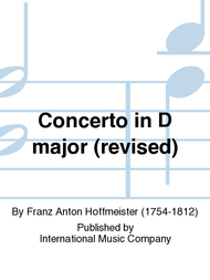 Concerto in D major (revised) Sheet Music by Franz Anton Hoffmeister