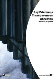 Transparences abruptes Sheet Music by Guy Printemps