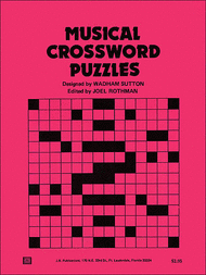 Musical Crossword Puzzles Sheet Music by Wadham Sutton