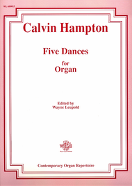 Five Dances Sheet Music by Calvin Hampton
