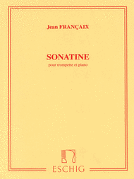 Sonatina Sheet Music by Jean Francaix