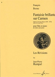 Fantaisie Brillante Sur Carmen Sheet Music by Francois Borne