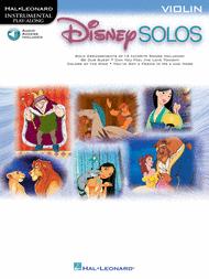 Disney Solos - Violin Sheet Music by Various
