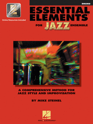 Essential Elements for Jazz Ensemble (Drums) Sheet Music by Mike Steinel