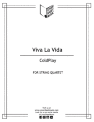 Viva La Vida String Quartet Sheet Music by Coldplay