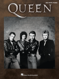Queen for Big-Note Piano Sheet Music by Queen