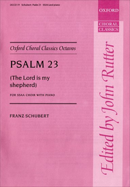 Psalm 23 (The Lord is my Shepherd) Sheet Music by Franz Schubert