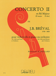 Concerto No. 2 en Re maj. Sheet Music by Jean-Baptiste Breval