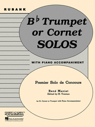 Premier Solo de Concours Sheet Music by Rene Maniet