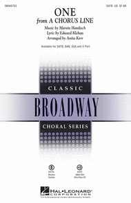One (from A Chorus Line) Sheet Music by Edward Kleban