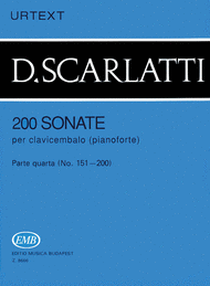 200 Sonate per clavicembalo (pianoforte) 4 Sheet Music by Gyorgy Balla