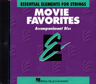 Movie Favorites - Accompaniment CD Only Sheet Music by Elliot Del Borgo
