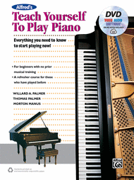 Alfred's Teach Yourself to Play Piano Sheet Music by Morton Manus