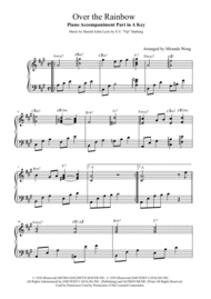 Over The Rainbow (from The Wizard Of Oz) - 2 Violins and Piano Accompaniment Sheet Music by Judy Garland
