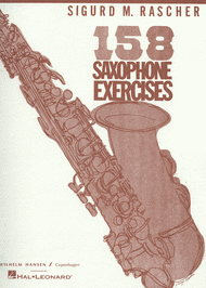 158 Saxophone Exercises - Alto Saxophone Sheet Music by Sigurd Rascher
