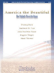 America the Beautiful Five Patriotic Pieces for Organ Sheet Music by Eugene Thayer