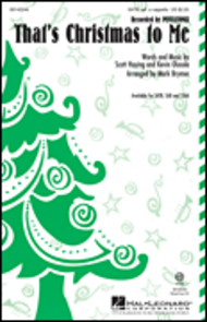 That's Christmas to Me - ShowTrax CD Sheet Music by Pentatonix