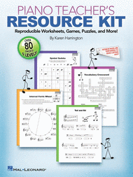 Piano Teacher's Resource Kit Sheet Music by Karen Harrington