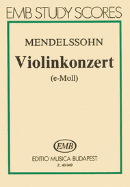 Violin Concerto in E minor Sheet Music by Garbor Darvas