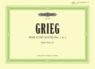 Peer Gynt Suites Nos. 1 & 2 (piano duet) Sheet Music by Edvard Grieg