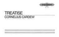 Treatise Sheet Music by Cornelius Cardew