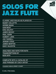 Solos For Jazz Flute Sheet Music by Buddy Collette