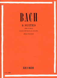 6 Suites Sheet Music by Johann Sebastian Bach