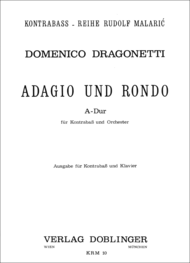 Adagio und Rondo A-Dur Sheet Music by Domenico Dragonetti