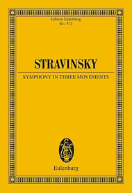 Symphony in three movements Sheet Music by Igor Stravinsky