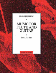 Sonata For Flute And Guitar Sheet Music by Francis Poulenc