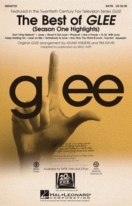 The Best of Glee - ShowTrax CD Sheet Music by Glee Cast
