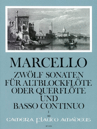 12 Sonatas op. 2/1 Volume 1: 1-3 Sheet Music by Benedetto Marcello