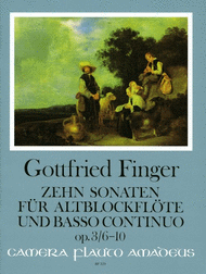 10 Sonatas op. 3 Sheet Music by Godfrey Finger