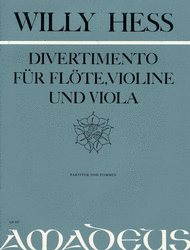 Divertimento D major op. 82 Sheet Music by Willy Hess