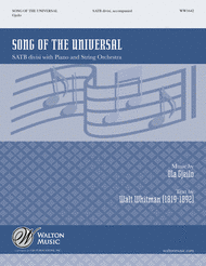 Song of the Universal (SATB - Vocal Score) Sheet Music by Ola Gjeilo