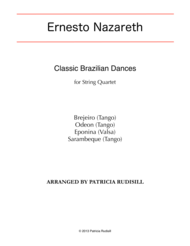 Classic Brazilian Dances by Ernesto Nazareth Sheet Music by Ernesto Nazareth